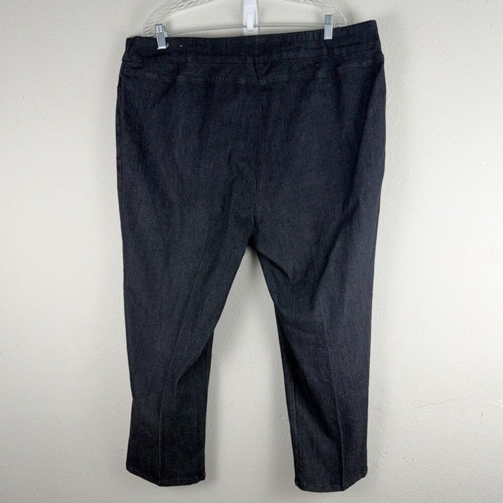 Soft Surroundings Ankle Trousers 2X Pull On Career Quiet Luxury Pants High Rise - Picture 4 of 6